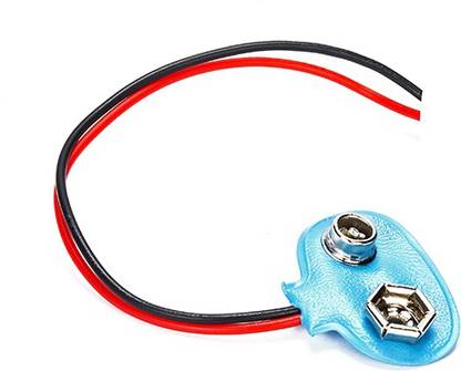 arduino 9V Battery Snap Connector T Cap (Battery Connectorfor Electronics projects Interconnect Electronic Hobby Kit
