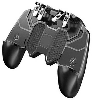BUY SURETY High Quality AK66 All-in-One Mobile Game Controller for PUBG Triggers Free Fire Key Button Joystick Gamepad L1 R1 Trigger Phone Controller Gamepad, [Upgraded Version/Six-Finger Operation] Shooter Sensitive and Aim Controller Joysticks for Android & iOS for Knives Out  Gaming Accessory Kit