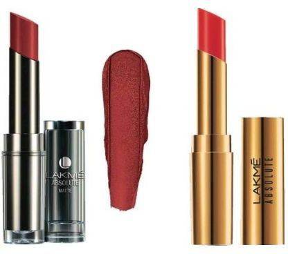 Lakmé Absolute Drenched Red & Maroon