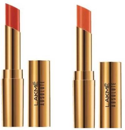 Lakmé Absolute Dewy Orange & Ruby Velvet