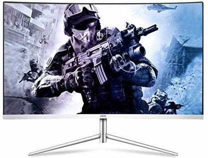 AOC V1 60.96 cm (24 inch) Curved Full HD LED Backlit VA Panel Monitor (C24V1H/WS)