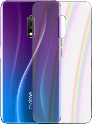 MARSHLAND Back Screen Guard for Realme X, Rainbow Effect