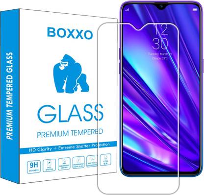Boxxo Tempered Glass Guard for Realme 5 Pro
