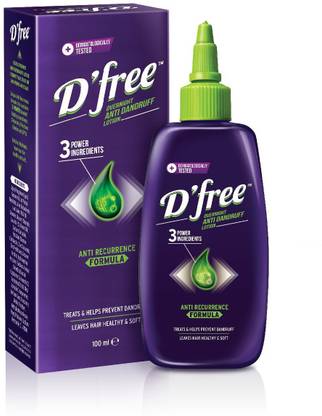 D'free Overnight Anti Dandruff Lotion 100Ml - Price in India, Buy D