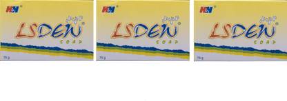 h & h LSDEW SOAP ( Pack Of 3*75G)