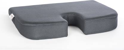 FOVERA Car Seat Memory Foam Cushion for Comfortable Drive (for Above 80kg Wt) Knee Support