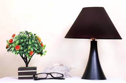 CANDELA Conical Shade Table Lamp (Brown) Table Lamp