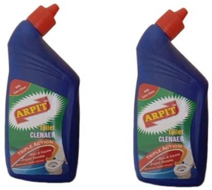 Arpit Blue 250 mL Triple Action Toilet Cleaner pack of 2 Liquid Toilet Cleaner