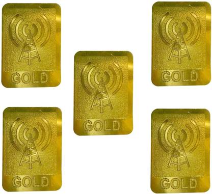 global exporter Anti Radiation Patch/Chip/Sticker(5) (Gold) For All Type Of Electronic Devices Anti-Radiation Chip