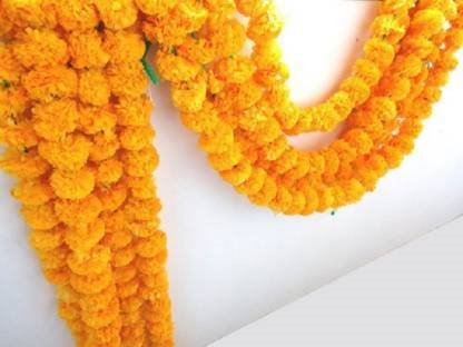 dannyboyzs artificial marigold flower strings Yellow Marigold Artificial Flower