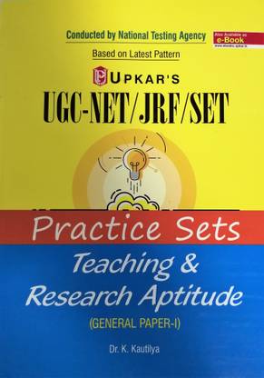 UGC Net/Jrf/Set Practice Sets Teaching & Research Aptitude (General Paper-I)