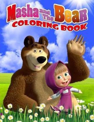 Buy Masha and the Bear Coloring Book by Fox at Low Price in ...