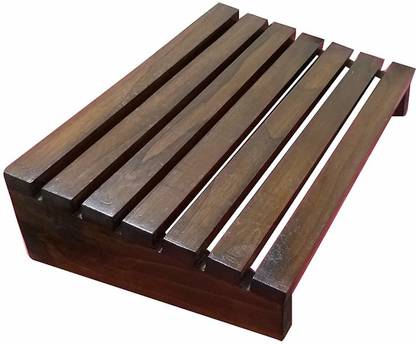 TOEHITZ Natural Wood Office Under Table footrest,Under Desk Foot Stool,Leg Support with Heavy Duty Super Quality feet Relax Item Foot Rest