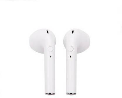 Kabeer enterprises i7S VSPBL1279 Wireless Bluetooth - White Bluetooth Headset Bluetooth