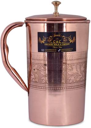 Crockery Wala And Company 2.1 L Copper Water Jug