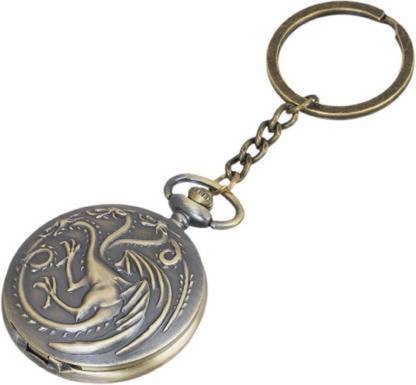 BORING FIRE & BLOOD TARGARYEN Game of Thrones GOT Key Chain