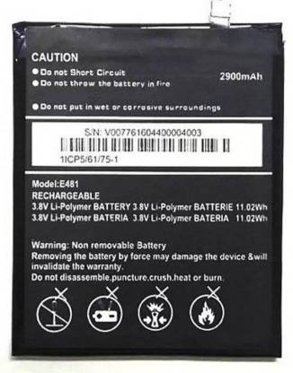 DT Spark Mobile Battery For  MICROMAX Canvas 5 E481
