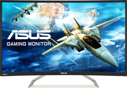 ASUS 80.01 cm (32 inch) Curved Full HD LED Backlit VA Panel Gaming Monitor (VA326H)