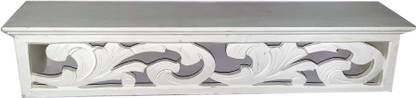 wood craft india wall shelf vh 2003 MDF (Medium Density Fiber) Wall Shelf