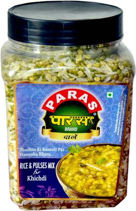 PARAS Rice & Pulses Mix for Khichdi Moong Khichdi (Medium Grain, Unpolished)