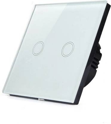 Faosun Smart WiFi Touch Switch 2 gang, Alexa Google Home Compatible