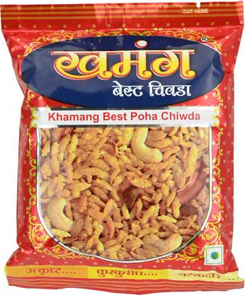 Khamang Best Poha Chiwda 100 Grams (Pack of 4)