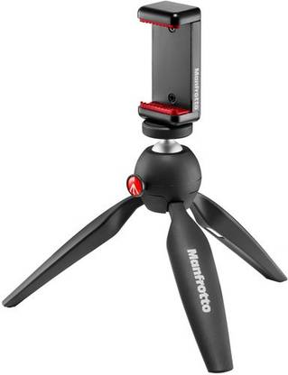 MANFROTTO MKPIXICLAMP-BK (with Universal Smartphone Clamp ) PIXI Smart Tripod