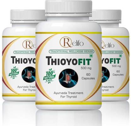 Relifo Thioyofit Best For Thyroid And Swelling or Swing Fast Releafe 100% Natural