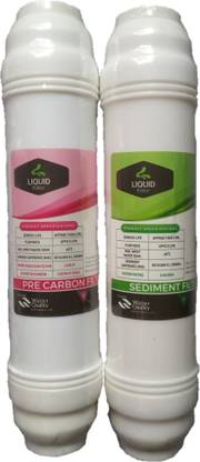 Liquid Inline filter carbon+sediment filter Solid Filter Cartridge