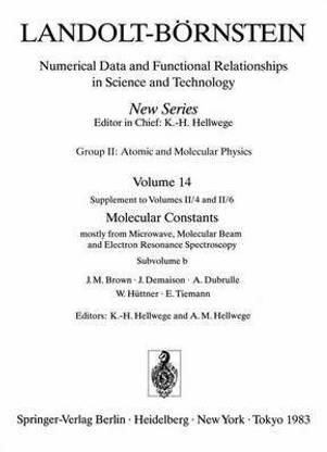 Radicals, Diatomic Molecules and Substance Index