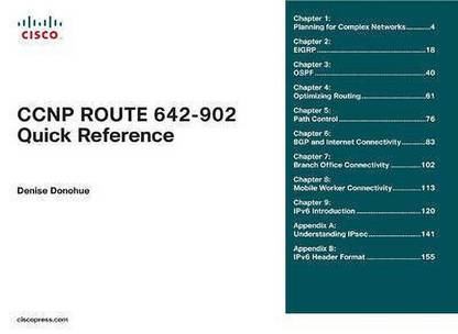 CCNP Route 642-902 Quick Reference