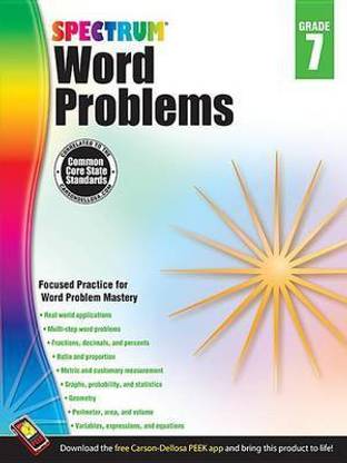 Word Problems, Grade 7