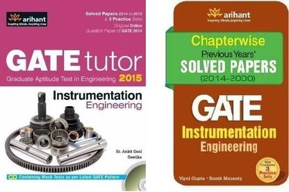 Gate Instrumentation Engineering Guide and Solved Papers (Set of 2 Books)