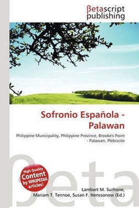 Sofronio Espanola - Palawan