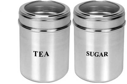 Dynore Steel Tea Coffee & Sugar Container  - 750 ml