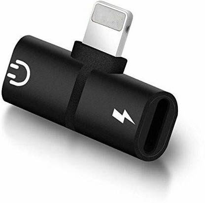 Wonder World Multicolor Lightning Headphone Audio & Charge Adapter Phone Converter