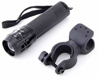 Cpixen Cycle Light Bicycle Headlight Flashlight Front light + Holder Clip Mount LED Front Light