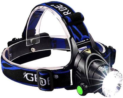 ZIGLY Super Bright LED Headlamp with Rechargeable Batteries LED Headlamp