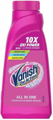 Vanish Oxi Action Stain Remover Liquid ( 800 ml , Pack of 12) Stain Remover