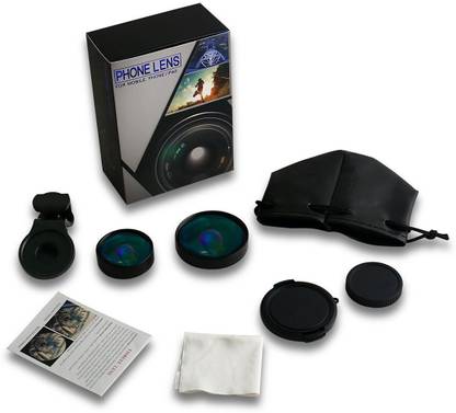 Wifton XIV� -35-2 in 1 Camera 4K HD Lens Kit - 0.45X Super Wide Angle Mobile Phone Lens