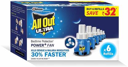 All Out 270ml Mosquito Vaporiser Refill