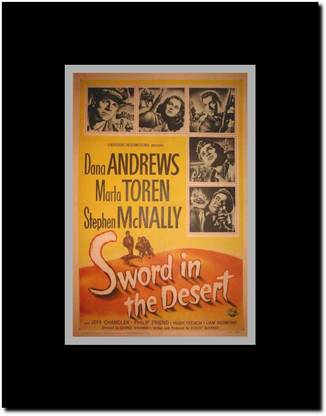 Sword in the Desert Framed Photographic Paper