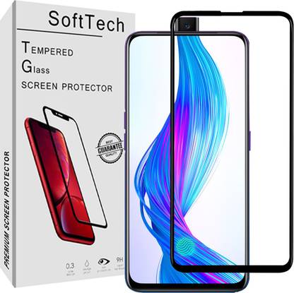 SoftTech Edge To Edge Tempered Glass for OPPO F11 Pro, OPPO K3, Realme X