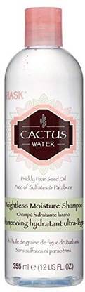 hask Cactus Water Weightless Moisture Shampoo, 355 Ml