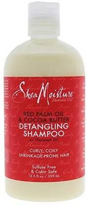 Shea Moisture Red Palm Oil And Cocoa Butter Detangling Shampoo For Unisex - 13.5 Oz