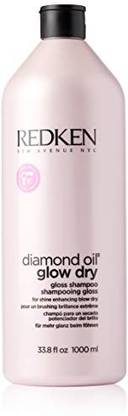 Redken Diamond Oil Glow Dry Gloss Shampoo For Unisex - 33.8 Oz
