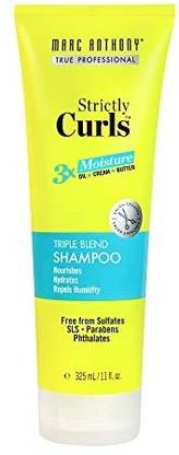 Marc Anthony Strictly Curls 3X Moisture Triple Blend Shampoo, 11 Ounce