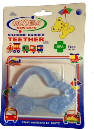 Camera Baby Corporation New-Safe Silicone Rubber Teether Safest for Baby Teether
