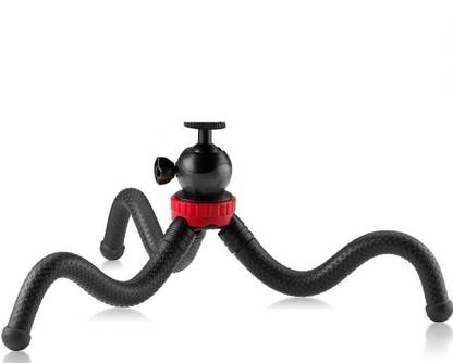 JAZLOG Travel Tripod for DSLR Camera, GoPro Android Smartphone Tripod Ball Head