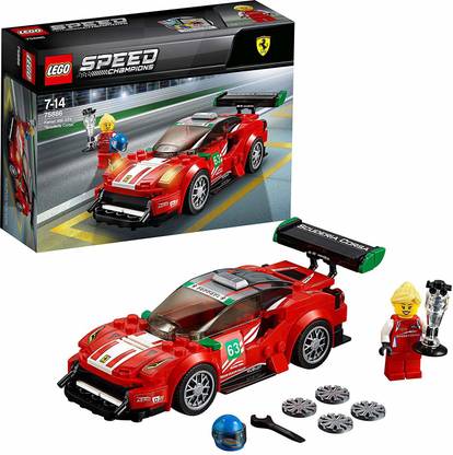 LEGO Speed Champions Ferrari 488 GT3 'Scuderia Corsa' Building Blocks